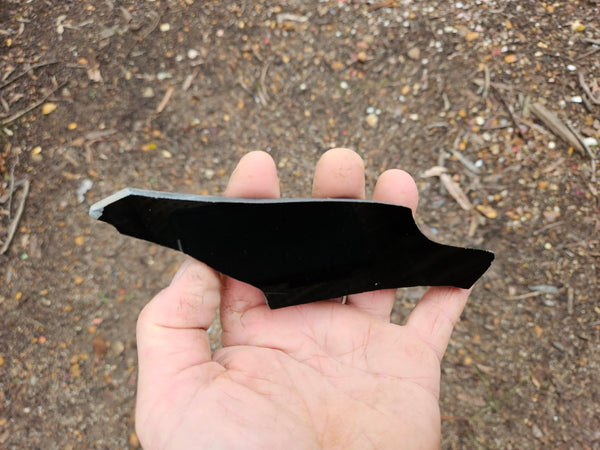 BJ115 Polished "Black Jade" slab.