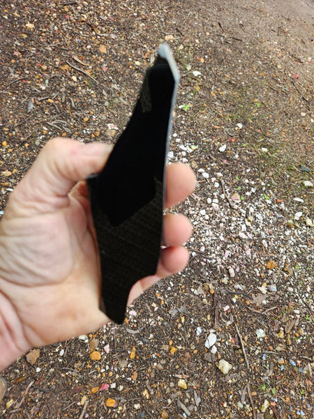 BJ115 Polished "Black Jade" slab.