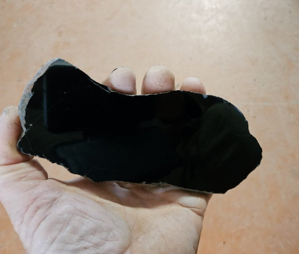 BJ116 Polished "Black Jade"  slab.