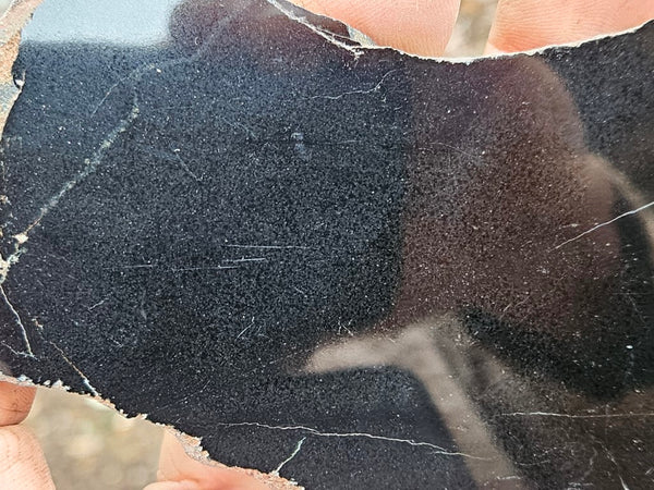 BJ116 Polished "Black Jade"  slab.