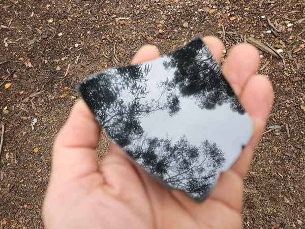 BJ114 Polished "Black Jade"  slab.