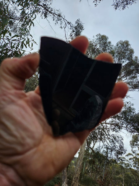 BJ114 Polished "Black Jade"  slab.