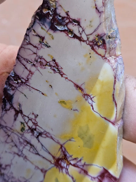 Polished Mookaite slab MK416