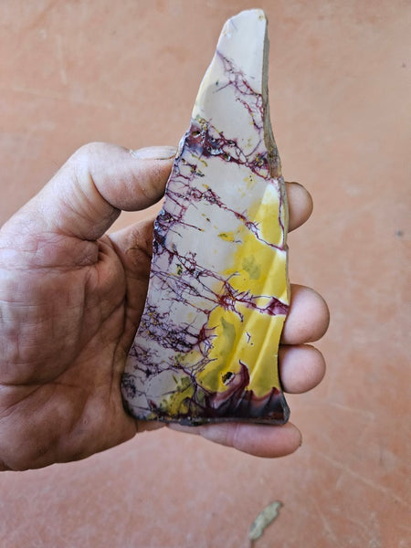 Polished Mookaite slab MK416