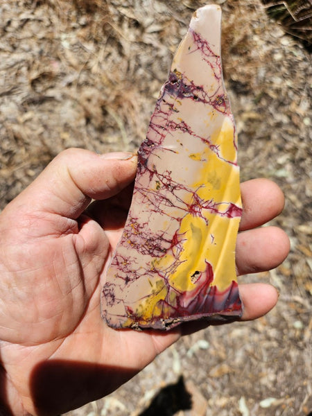 Polished Mookaite slab MK416
