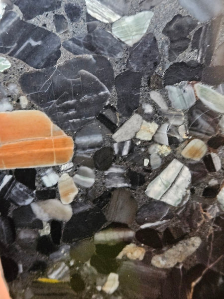 Black Jasper Conglomerate slab B220