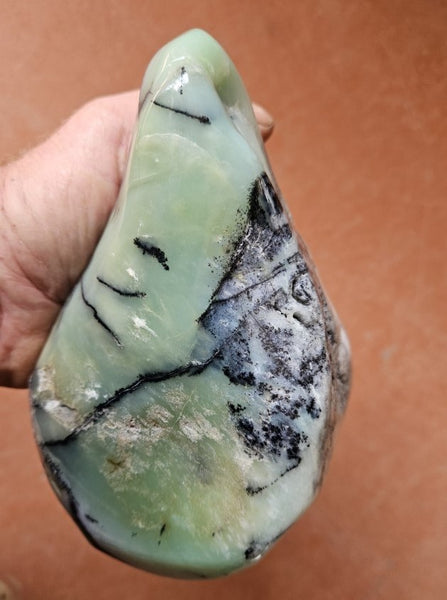 Contour Polished Chrysoprase CHC105