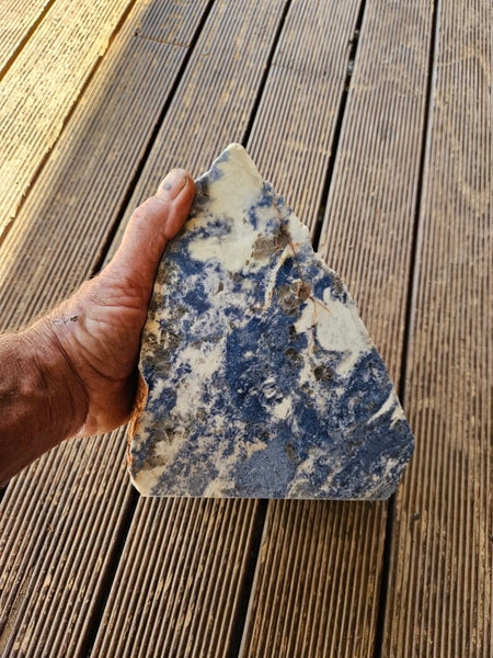 Blue Lepidolite Rock Block BL245