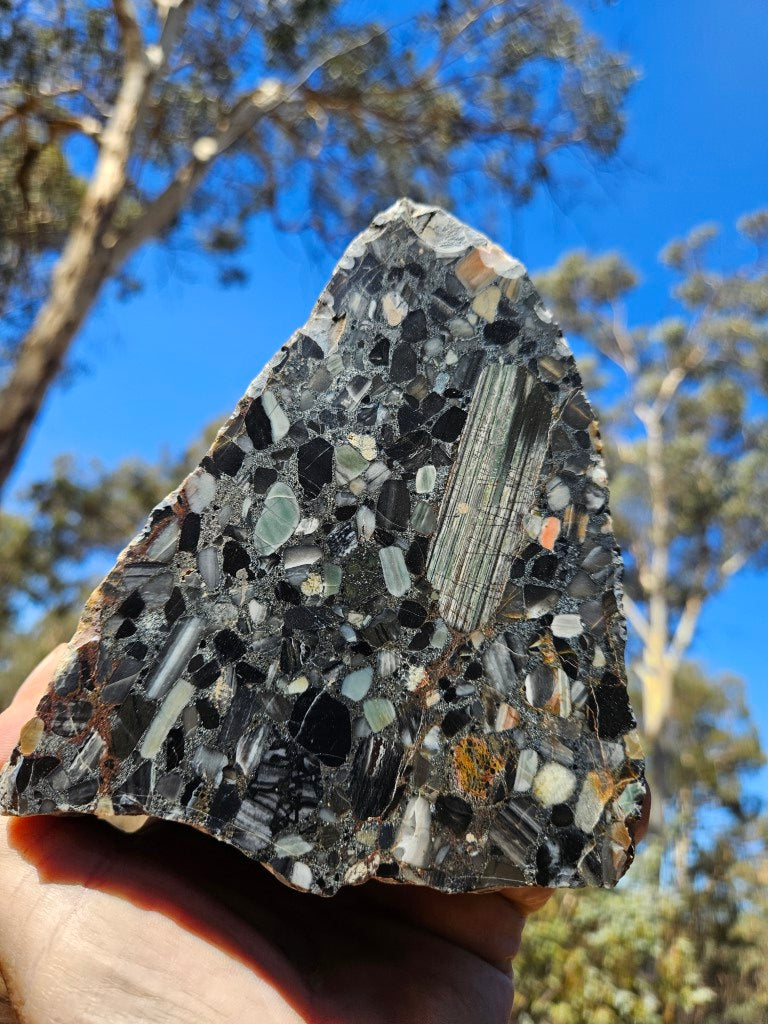 Black Jasper Conglomerate B222