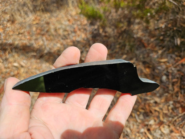 BJ136 Polished "Black Jade"  slab