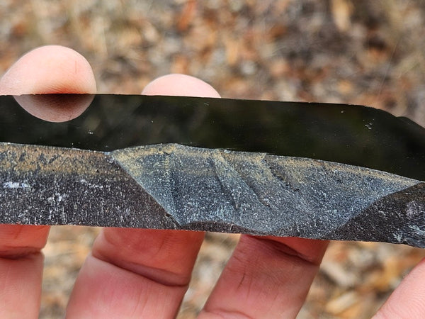 BJ136 Polished "Black Jade"  slab