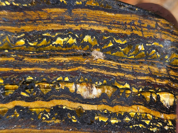 Tumble polished Tiger Iron TIT106