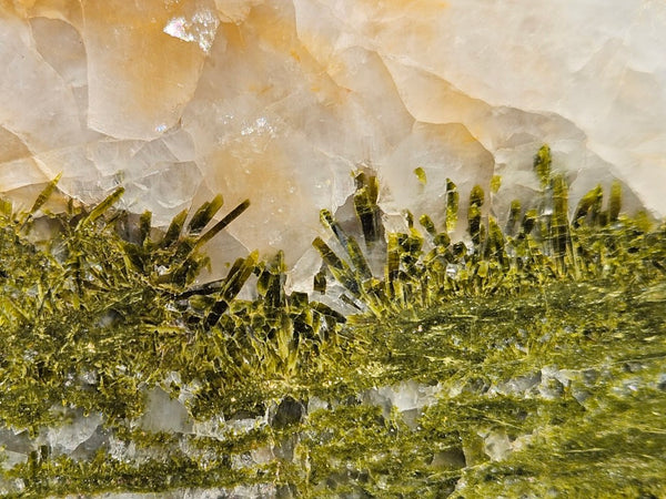 Epidote, Quartz & Axinite slab EPI78