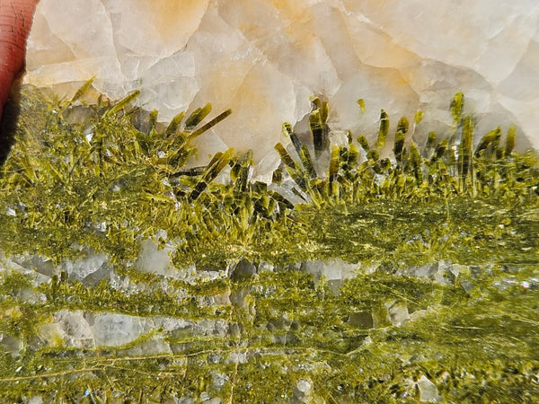 Epidote, Quartz & Axinite slab EPI78