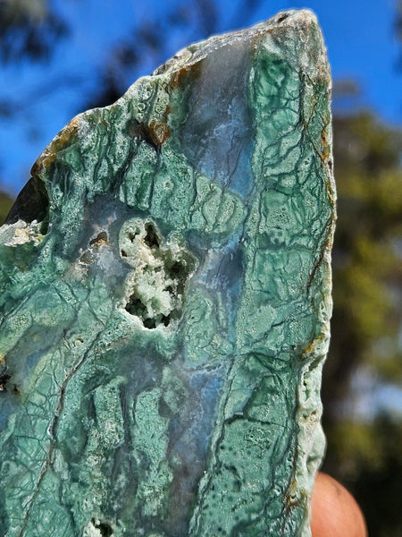 Polished Chrome Chalcedony  CC167