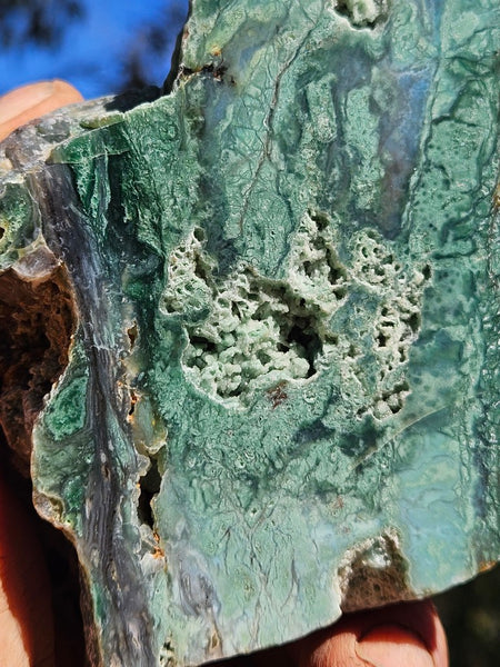 Polished Chrome Chalcedony  CC167