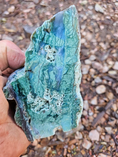 Polished Chrome Chalcedony  CC167