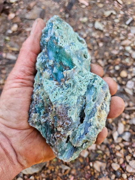 Polished Chrome Chalcedony  CC167