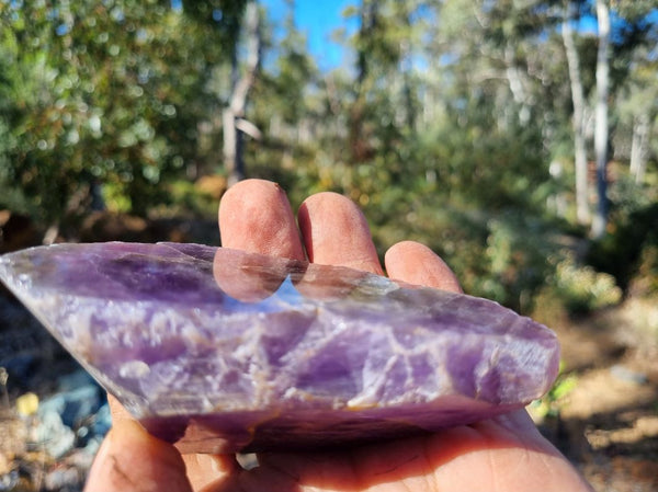 Polished Wyloo Amethyst AMP102