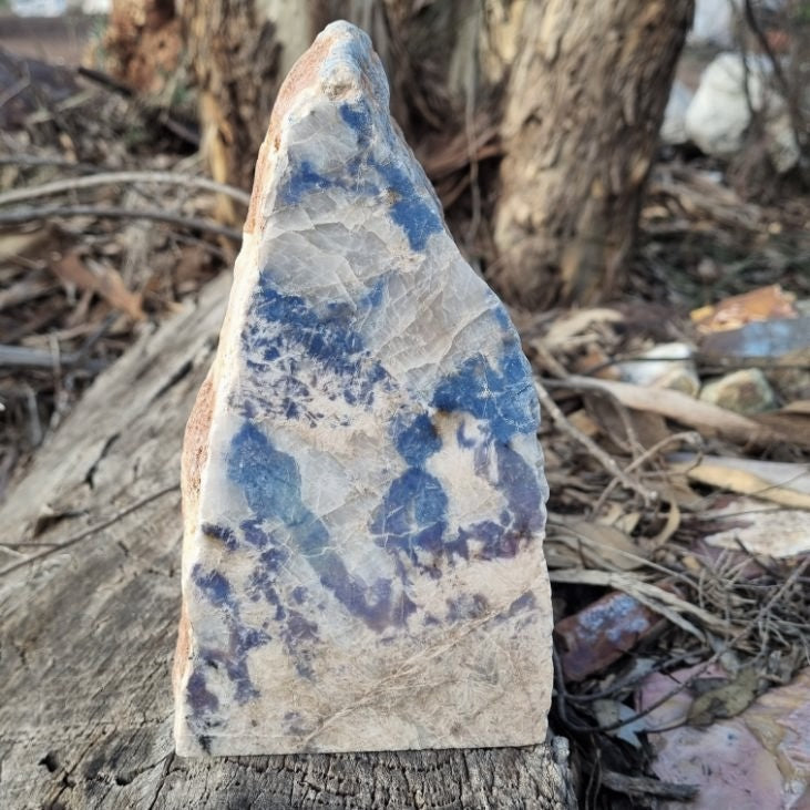 Blue Lepidolite Rock Block BL231