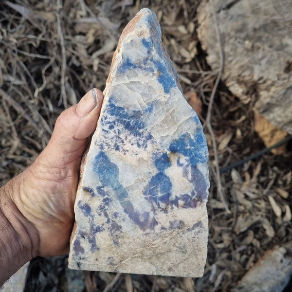 Blue Lepidolite Rock Block BL231
