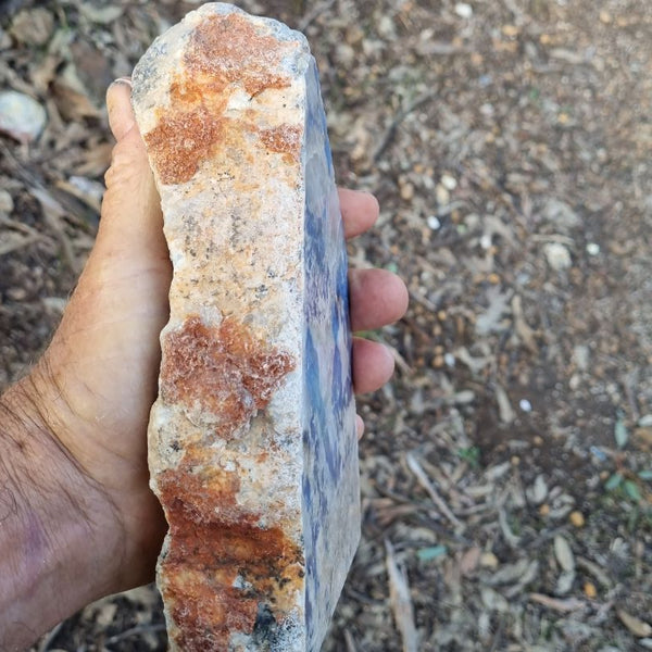 Blue Lepidolite Rock Block BL231