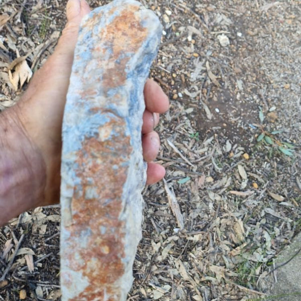 Blue Lepidolite Rock Block BL231
