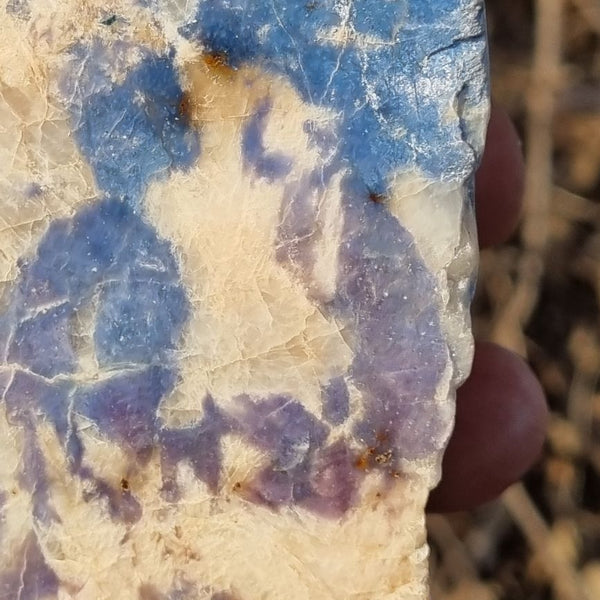 Blue Lepidolite Rock Block BL231