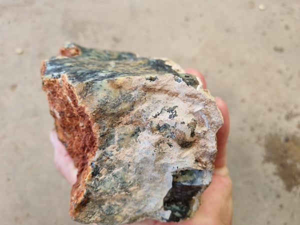 Dendritic Opal  rough.  DOR 204