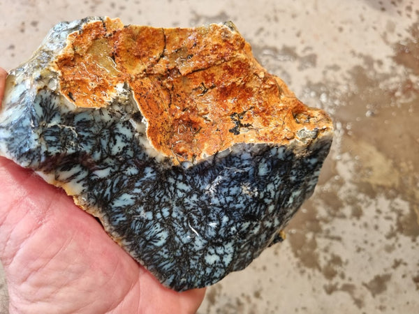 Dendritic Opal  rough.  DOR 207