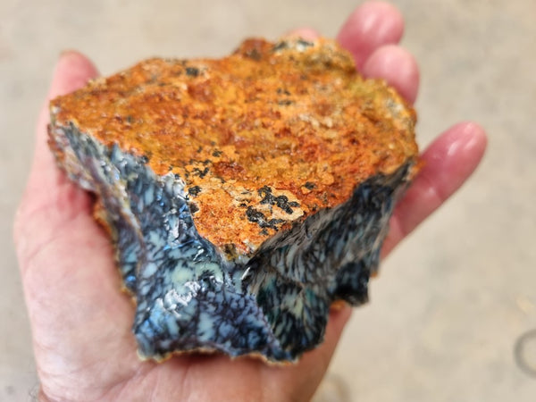 Dendritic Opal  rough.  DOR209