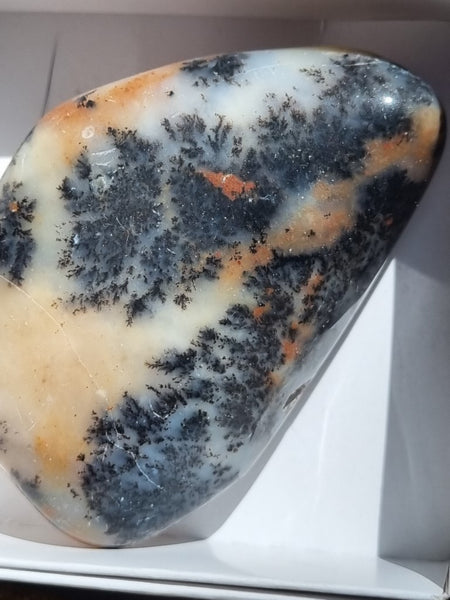 Box of assorted tumble polished Australian gemstones MXT103