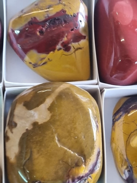 Box of 20 Large tumble polished Mookaite MKT161