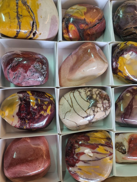 Box of 20 Large tumble polished Mookaite MKT161