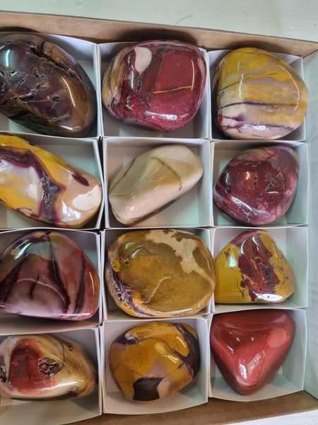 Box of 20 Large tumble polished Mookaite MKT161