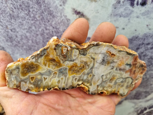 Polished Kumarina Agate slab KA143