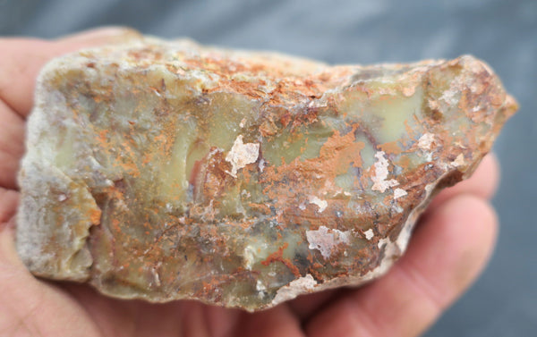 Polished  Dendritic Opal DO114