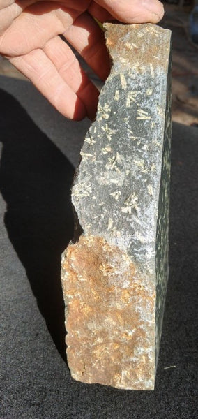 Chinese Writing Stone Rock Block RB284