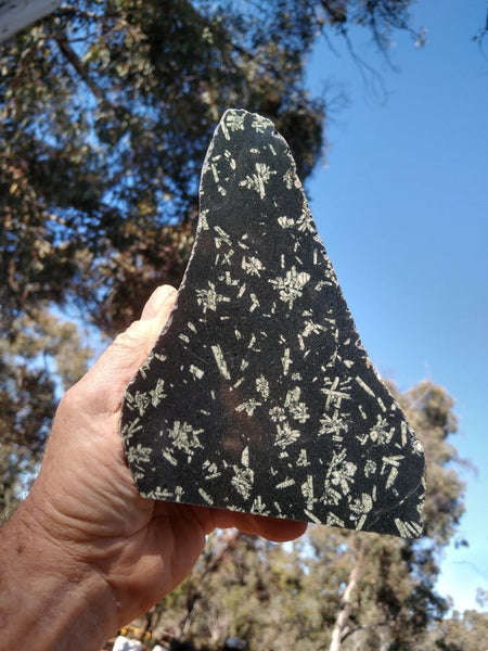 Chinese Writing Stone Rock Block RB285