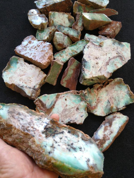Bulk lot of Polished Chrysoprase CH368    Bargain clearance !