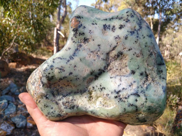 Contour Polished Chrysoprase CHC102