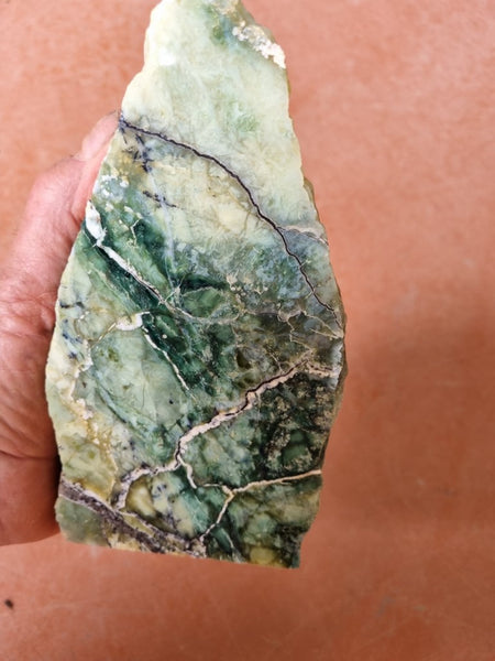 Polished Green Opal display specimen GRN94