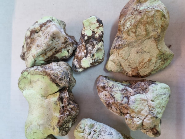 Lime magnesite rough.  LMR 105