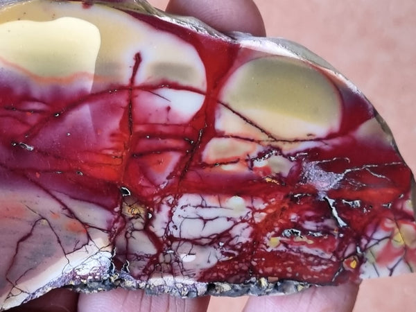 Polished Mookaite slab MK394