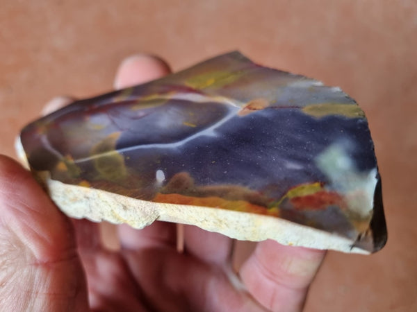 Polished Mookaite slab MK395