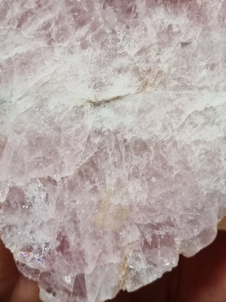 Polished Pink Beryl slab BY133