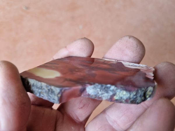 Polished Mookaite slab MK400