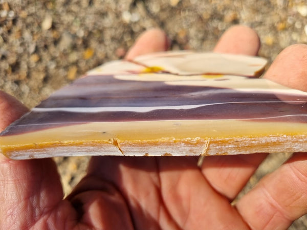 Polished Mookaite slab MK403