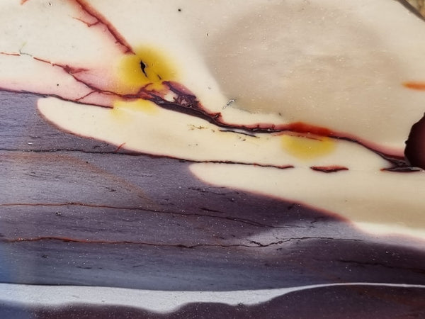 Polished Mookaite slab MK403