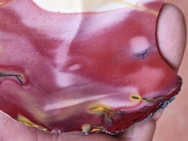 Polished Mookaite slab MK404